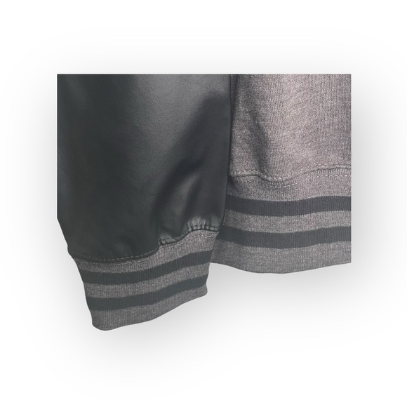 new Kinetix 𖤐 Lost Angeles Varsity Travel Jacket 𖤐 Vintage Black 𖤐 XL Kitson - Picture 12 of 16